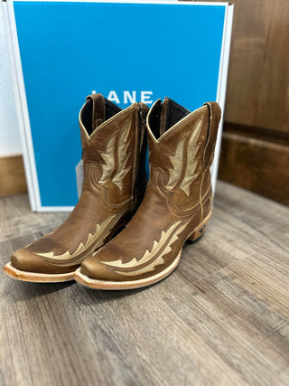 Lane Boots Desert Clay Walk the Line Bootie *FINAL SALE*-Women's Booties-Lane Boots-Lucky J Boots & More, Women's, Men's, & Kids Western Store Located in Carthage, MO