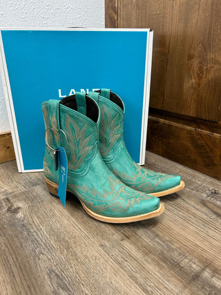 Lane Boots Taos Turquoise Lexington Bootie-Women's Booties-Lane Boots-Lucky J Boots & More, Women's, Men's, & Kids Western Store Located in Carthage, MO