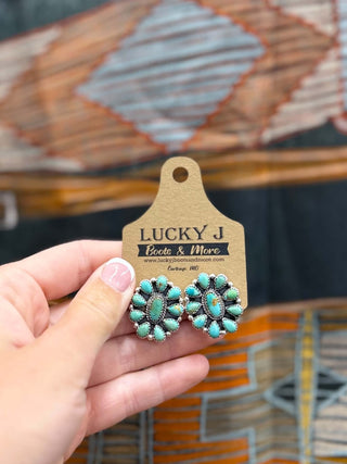 Lina Earrings - Lucky J Boots & More