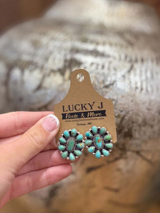 Lina Earrings - Lucky J Boots & More