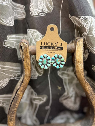 Lina Earrings - Lucky J Boots & More