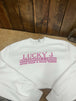 White/Pink Logo