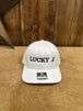 White/White/Black Logo