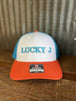 White/Hawaiian Blue/Pale Orange
