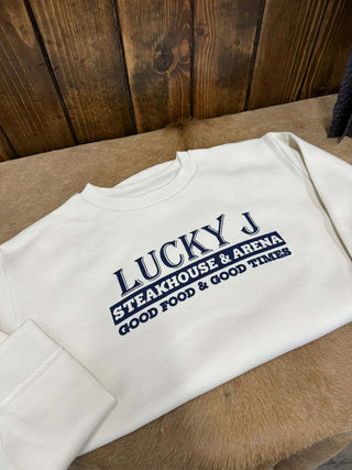 LJ LAT Sweatshirt-Sweatshirts-The Dugout-Lucky J Boots & More, Women's, Men's, & Kids Western Store Located in Carthage, MO