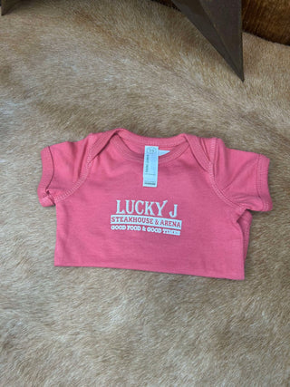 LJ Onesies-Baby Onesies-The Dugout-Lucky J Boots & More, Women's, Men's, & Kids Western Store Located in Carthage, MO