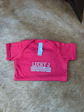 LJ Onesies-Baby Onesies-The Dugout-Lucky J Boots & More, Women's, Men's, & Kids Western Store Located in Carthage, MO