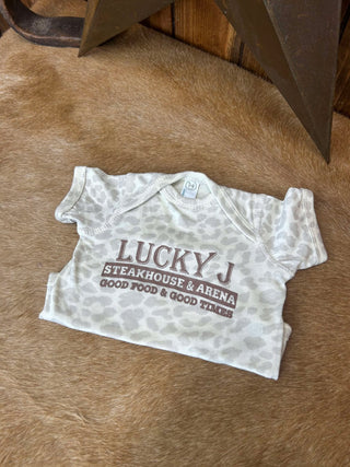 LJ Onesies-Baby Onesies-The Dugout-Lucky J Boots & More, Women's, Men's, & Kids Western Store Located in Carthage, MO