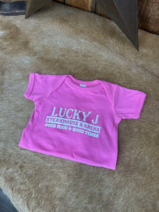 LJ Onesies-Baby Onesies-The Dugout-Lucky J Boots & More, Women's, Men's, & Kids Western Store Located in Carthage, MO