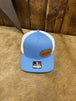 Columbia Blue/White Side Patch