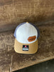 Mink Beige/Charcoal/Amber Side Patch