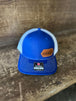 Royal/White Side Patch