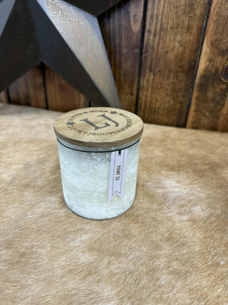LJ River Rock Candles-Candles-LJ Candles-Lucky J Boots & More, Women's, Men's, & Kids Western Store Located in Carthage, MO