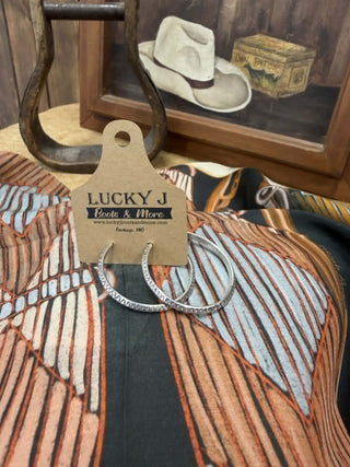 London Earrings - Lucky J Boots & More