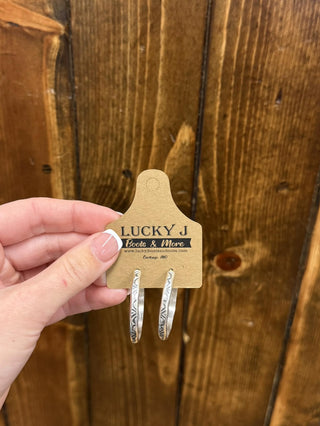 London Earrings - Lucky J Boots & More