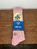 Fringe Bucking Dusty Pink