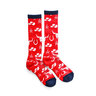 Lucky Chuck Socks-Socks-Lucky Chuck Brand-Lucky J Boots & More, Women's, Men's, & Kids Western Store Located in Carthage, MO