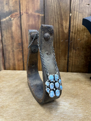 Margot Necklace-Necklaces-LJ Turquoise-Lucky J Boots & More, Women's, Men's, & Kids Western Store Located in Carthage, MO