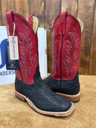 Men's Anderson Bean Black Elephant Boot-Men's Boots-Anderson Bean-Lucky J Boots & More, Women's, Men's, & Kids Western Store Located in Carthage, MO