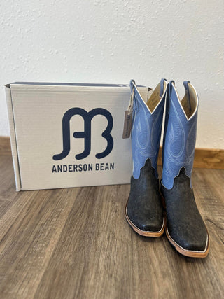 Men's Anderson Bean Grey Safari Cape Buffalo Boot-Men's Boots-Anderson Bean-Lucky J Boots & More, Women's, Men's, & Kids Western Store Located in Carthage, MO