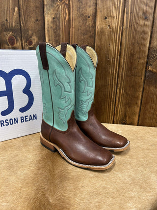 Men's Anderson Bean Milk Chocolate Bison Boot-Men's Boots-Anderson Bean-Lucky J Boots & More, Women's, Men's, & Kids Western Store Located in Carthage, MO