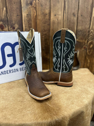 Men's Anderson Bean Natural Brahma Bison Boot-Men's Boots-Anderson Bean-Lucky J Boots & More, Women's, Men's, & Kids Western Store Located in Carthage, MO