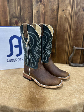 Men's Anderson Bean Natural Brahma Bison Boot-Men's Boots-Anderson Bean-Lucky J Boots & More, Women's, Men's, & Kids Western Store Located in Carthage, MO