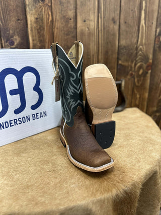 Men's Anderson Bean Natural Brahma Bison Boot-Men's Boots-Anderson Bean-Lucky J Boots & More, Women's, Men's, & Kids Western Store Located in Carthage, MO
