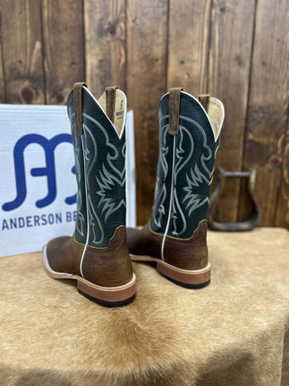Men's Anderson Bean Natural Brahma Bison Boot-Men's Boots-Anderson Bean-Lucky J Boots & More, Women's, Men's, & Kids Western Store Located in Carthage, MO