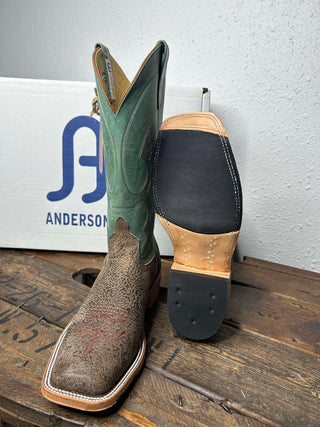 Men's Anderson Bean Rust Safari Giraffe Boot-Men's Boots-Anderson Bean-Lucky J Boots & More, Women's, Men's, & Kids Western Store Located in Carthage, MO