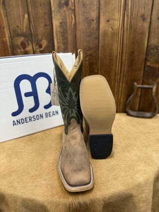 Men's Anderson Bean Sand Angry Elk Boot-Men's Boots-Anderson Bean-Lucky J Boots & More, Women's, Men's, & Kids Western Store Located in Carthage, MO