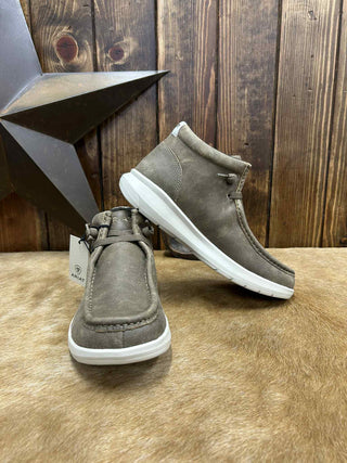 Men's Ariat Brown Bomber Mid Hilo Shoes-Men's Casual Shoes-Ariat-Lucky J Boots & More, Women's, Men's, & Kids Western Store Located in Carthage, MO