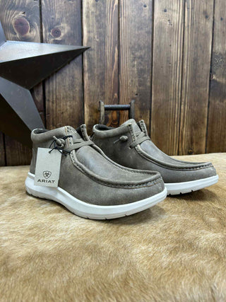 Men's Ariat Brown Bomber Mid Hilo Shoes-Men's Casual Shoes-Ariat-Lucky J Boots & More, Women's, Men's, & Kids Western Store Located in Carthage, MO