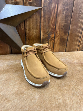 Men's Ariat Natural Suede Spitfire Shoes-Men's Casual Shoes-Ariat-Lucky J Boots & More, Women's, Men's, & Kids Western Store Located in Carthage, MO