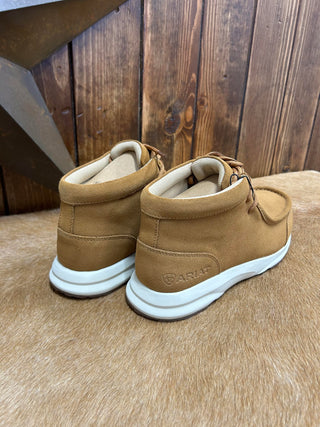 Men's Ariat Natural Suede Spitfire Shoes-Men's Casual Shoes-Ariat-Lucky J Boots & More, Women's, Men's, & Kids Western Store Located in Carthage, MO