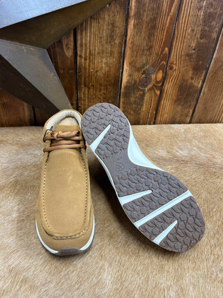Men's Ariat Natural Suede Spitfire Shoes-Men's Casual Shoes-Ariat-Lucky J Boots & More, Women's, Men's, & Kids Western Store Located in Carthage, MO