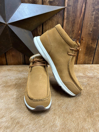 Men's Ariat Natural Suede Spitfire Shoes-Men's Casual Shoes-Ariat-Lucky J Boots & More, Women's, Men's, & Kids Western Store Located in Carthage, MO
