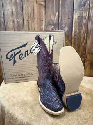Men's Fenoglio Bark Vintage Elephant Boot-Men's Boots-Fenoglio Boots-Lucky J Boots & More, Women's, Men's, & Kids Western Store Located in Carthage, MO