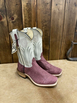 Men's Fenoglio Black Cherry Boar Boot-Men's Boots-Fenoglio Boots-Lucky J Boots & More, Women's, Men's, & Kids Western Store Located in Carthage, MO