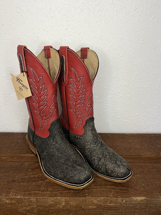 Men's Fenoglio Grey Cape Buffalo Boot-Men's Boots-Fenoglio Boots-Lucky J Boots & More, Women's, Men's, & Kids Western Store Located in Carthage, MO