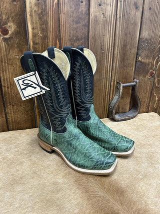 Men's Fenoglio Olive Suede Elephant Boot-Men's Boots-Fenoglio Boots-Lucky J Boots & More, Women's, Men's, & Kids Western Store Located in Carthage, MO