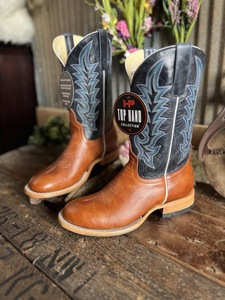 Men's Horse Power Cognac Belton Boot-Men's Boots-Horse Power-Lucky J Boots & More, Women's, Men's, & Kids Western Store Located in Carthage, MO