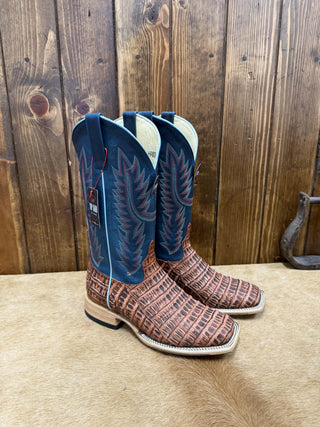 Men's Horse Power Peanut Caiman Tail Boots-Men's Boots-Horse Power-Lucky J Boots & More, Women's, Men's, & Kids Western Store Located in Carthage, MO