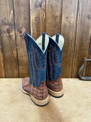 Men's Horse Power Peanut Caiman Tail Boots-Men's Boots-Horse Power-Lucky J Boots & More, Women's, Men's, & Kids Western Store Located in Carthage, MO