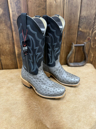 Men's Horse Power Serpentine Bruciato FQ Ostrich Boot-Men's Boots-Horse Power-Lucky J Boots & More, Women's, Men's, & Kids Western Store Located in Carthage, MO