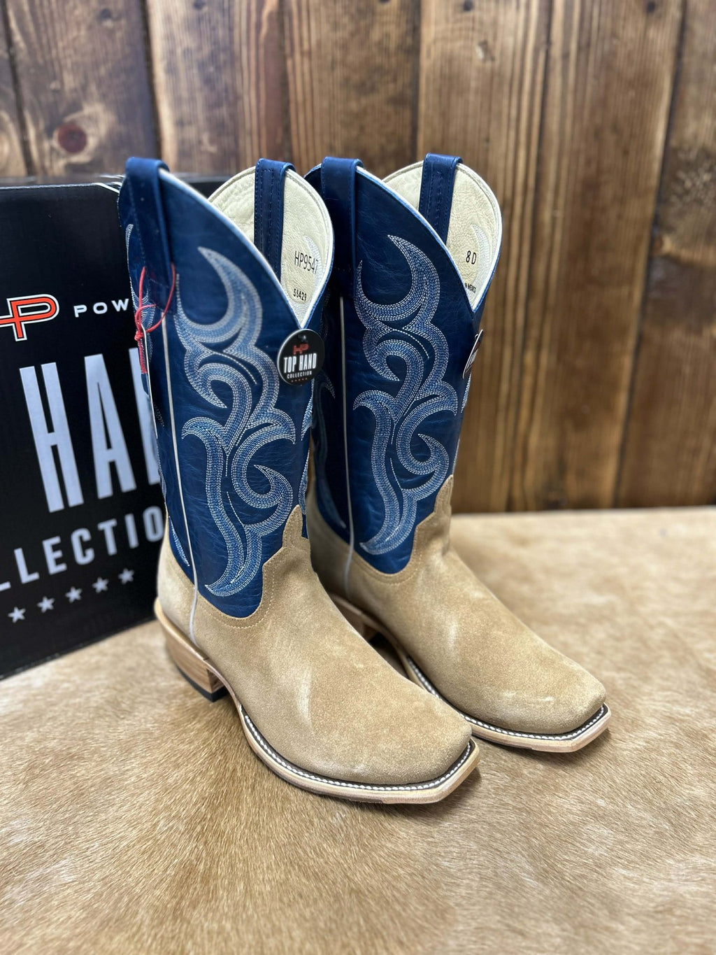 Men's Horse Power Tan Crazy Roughout Cutter Toe Boot – Lucky J Boots & More