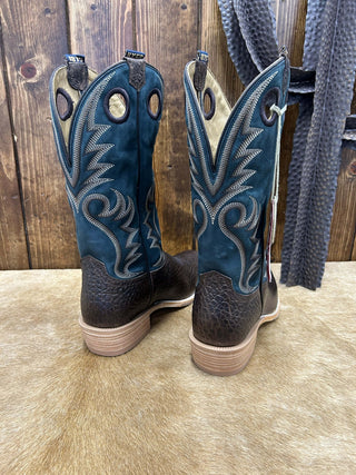 Men's Hyer McCune Matte Chocolate Bison Boot-Men's Boots-HYER Boots-Lucky J Boots & More, Women's, Men's, & Kids Western Store Located in Carthage, MO