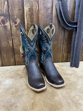 Men's Hyer McCune Matte Chocolate Bison Boot-Men's Boots-HYER Boots-Lucky J Boots & More, Women's, Men's, & Kids Western Store Located in Carthage, MO