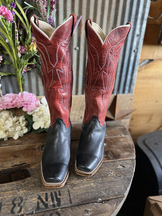 Men's Olathe Black Wyoming Tall Top Boots-Men's Boots-Olathe-Lucky J Boots & More, Women's, Men's, & Kids Western Store Located in Carthage, MO