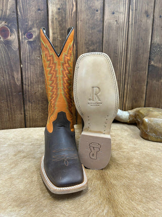 Men's R. Watson Brown Goat Boot-Men's Boots-R. Watson-Lucky J Boots & More, Women's, Men's, & Kids Western Store Located in Carthage, MO